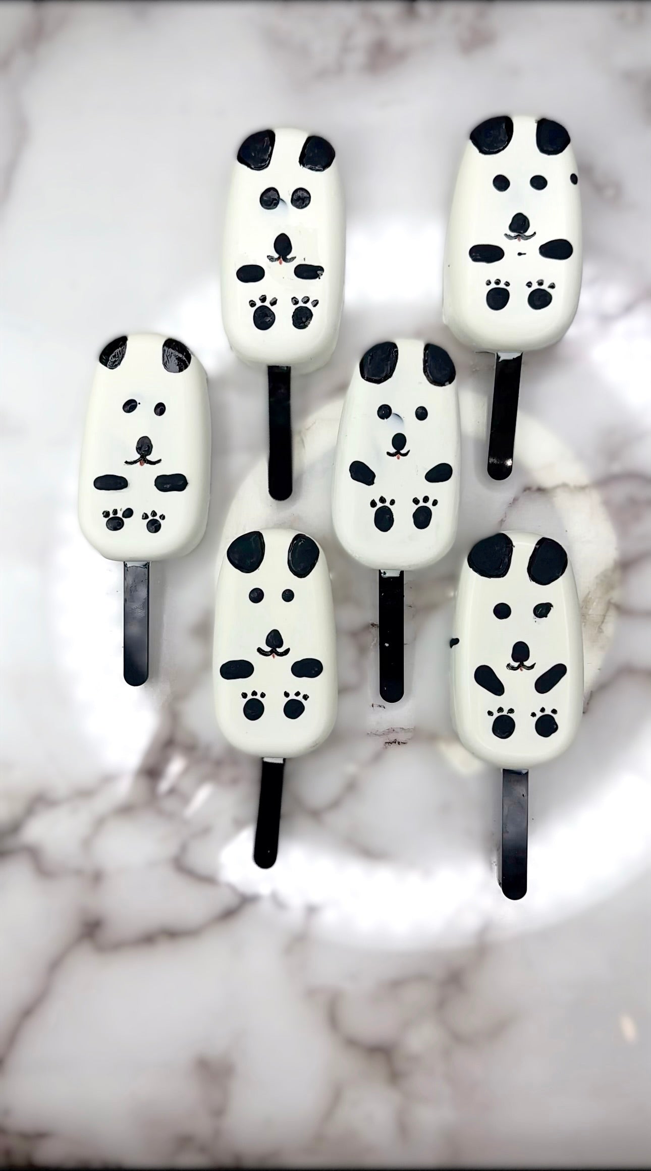 PUPPY TREATS - CUSTOM LUXURY CAKESICLES (PER HALF DOZEN)