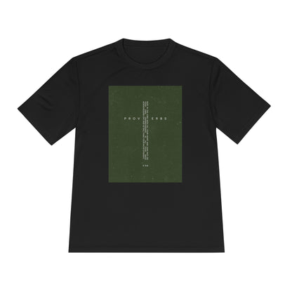 Proverbs Inspirational Unisex Moisture Wicking Tee