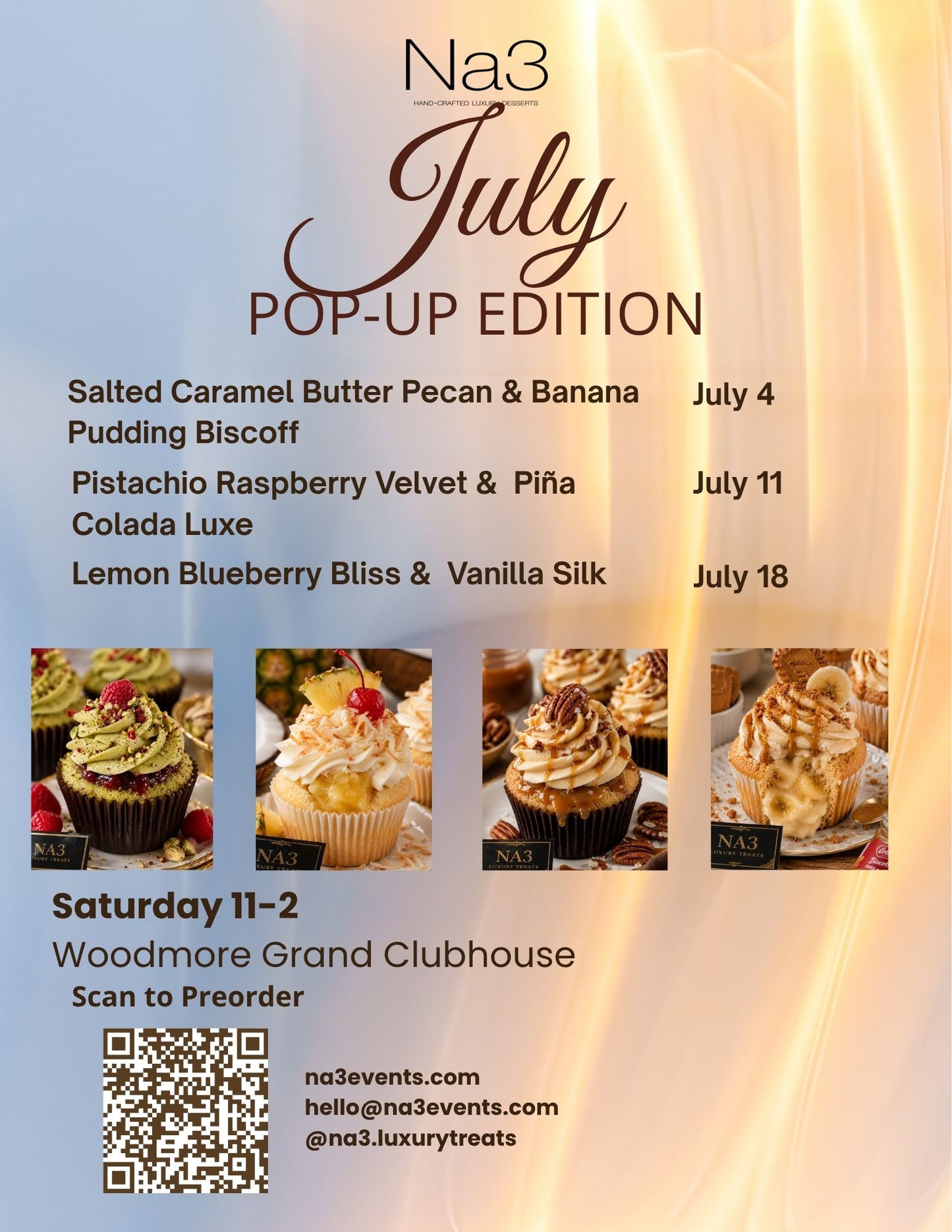 LUXURY CUPCAKES (Pop-up Pre-order, Pickup up Only)