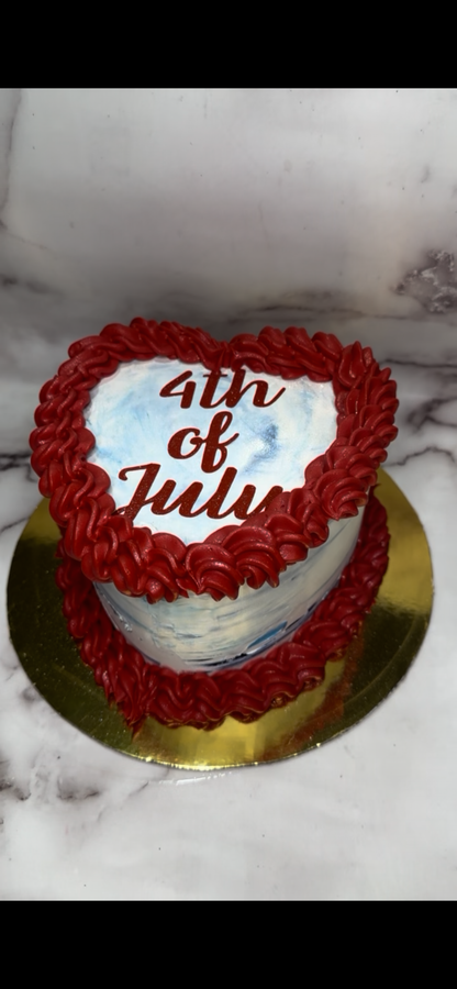 LUXURY HEART CAKE (Pick Up Only)