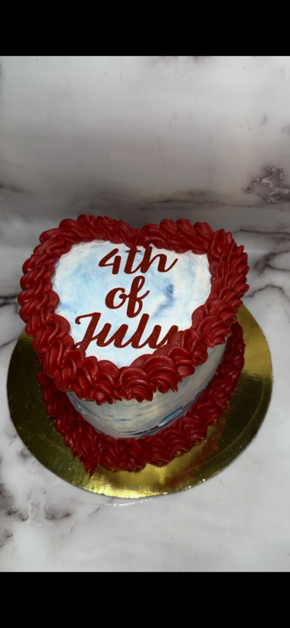 LUXURY HEART CAKE (Pick Up Only)