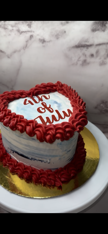 LUXURY HEART CAKE (Pick Up Only)