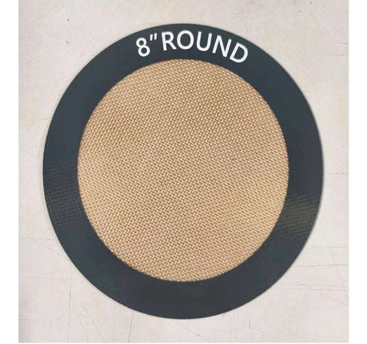 Round Non-Stick Silicone Baking Mats (8 in – BPA Free)