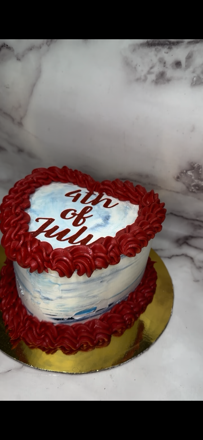 LUXURY HEART CAKE (Pick Up Only)