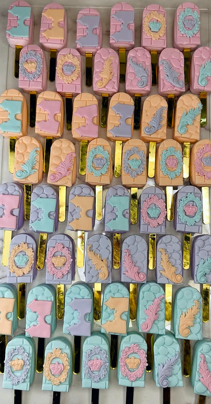 MINI CUSTOM LUXURY CAKESICLES (PER DOZEN)