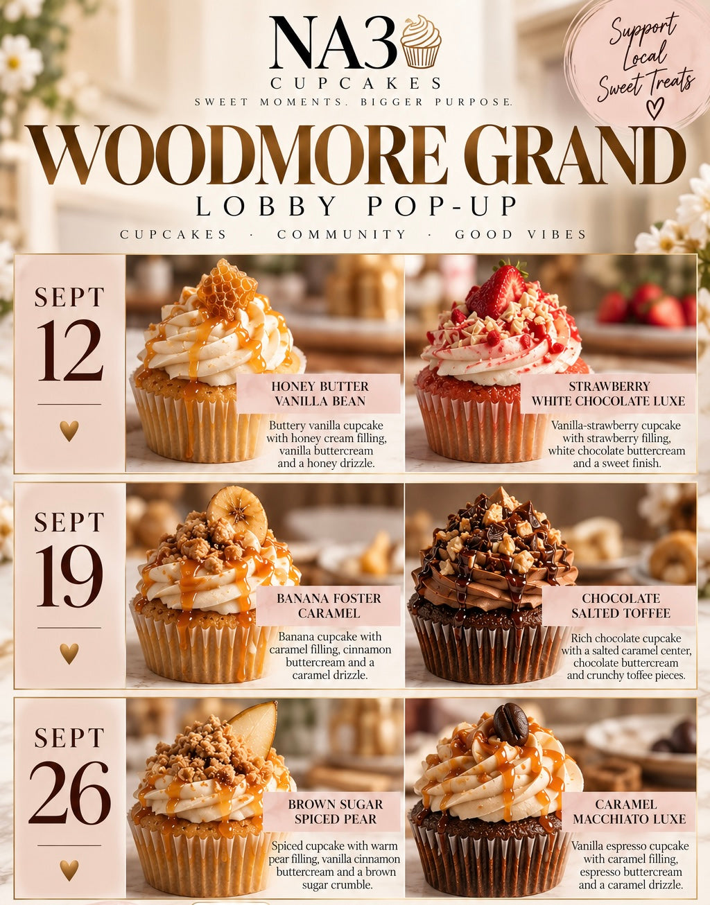LUXURY CUPCAKES (Pop-up Pre-order, Pickup up Only)