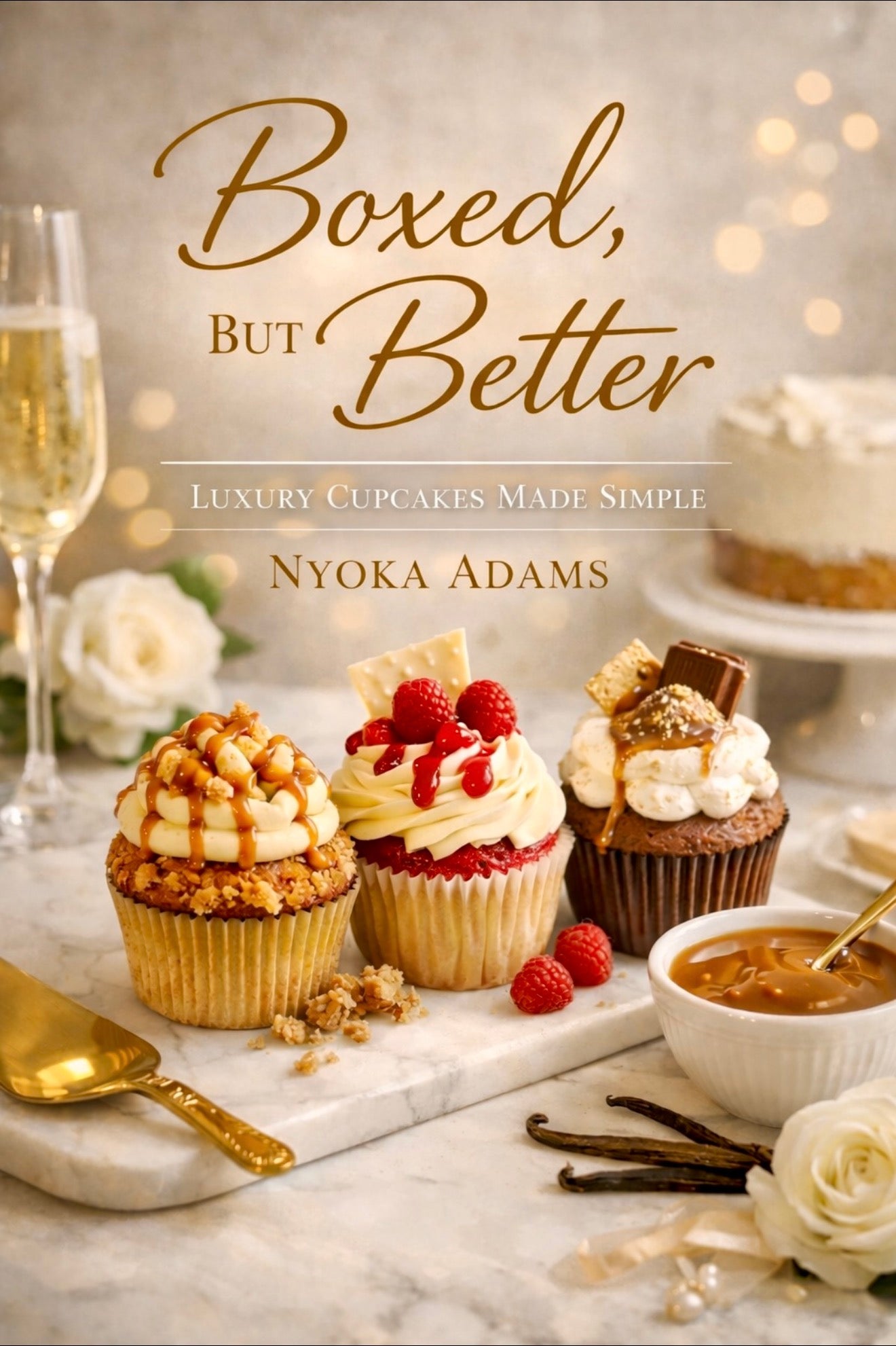 Boxed, But Better: Luxury Cupcakes Made Simple

A Bakery-Style Cupcake Recipe Book Using Box Mixes