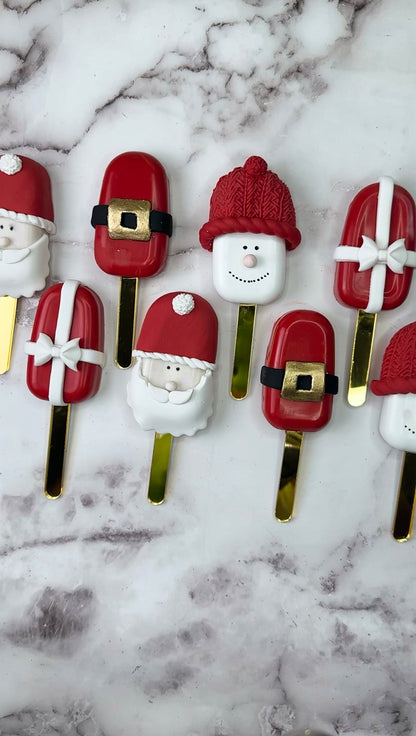 MINI CUSTOM LUXURY CAKESICLES (PER DOZEN)