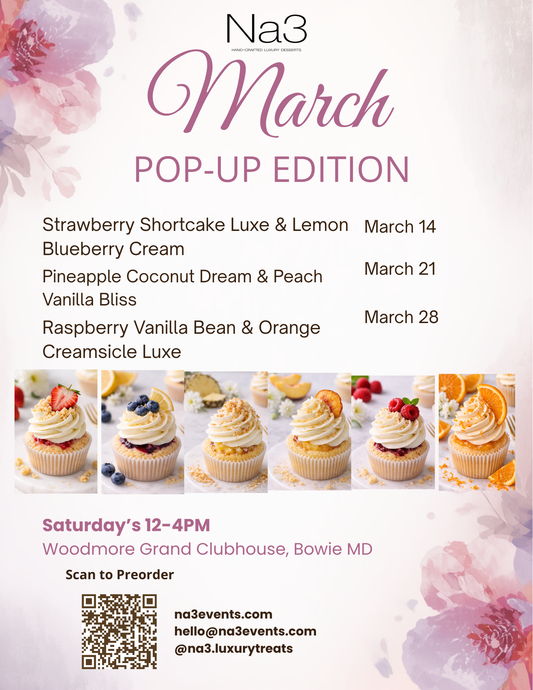 LUXURY CUPCAKES (Pop-up Pre-order, Pickup up Only)