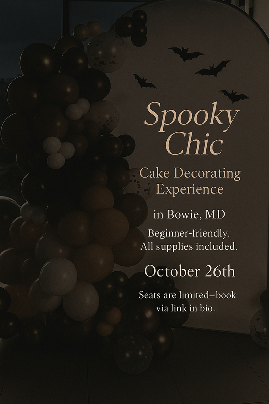 Luxe Cake Decorating Class – Premium Experience