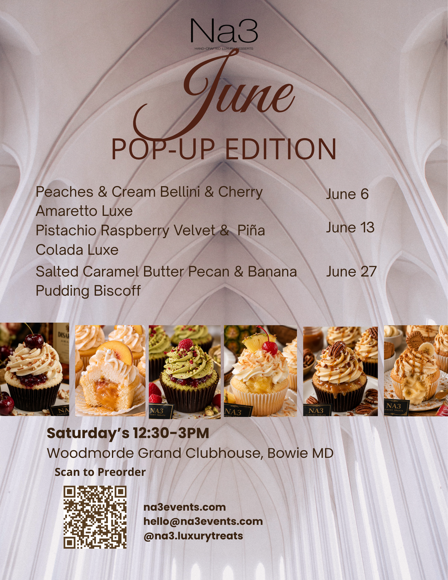 LUXURY CUPCAKES (Pop-up Pre-order, Pickup up Only)