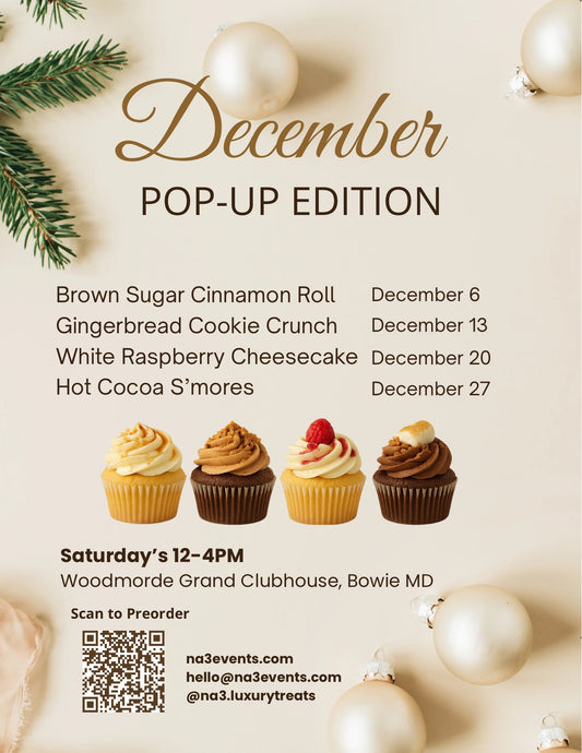 LUXURY CUPCAKES (Pop-up Pre-order, Pickup up Only)