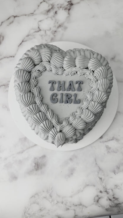 LUXURY HEART CAKE (Pick Up Only)